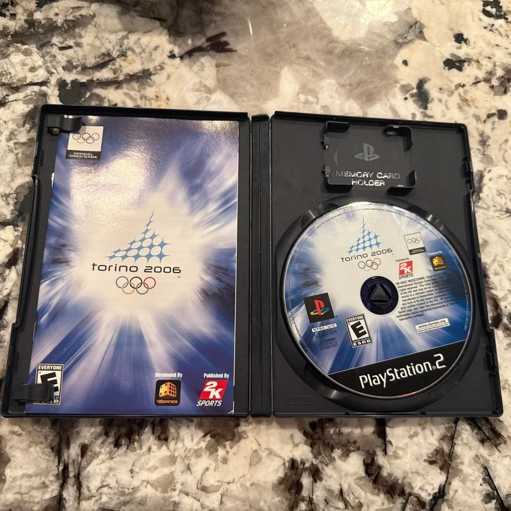 Sony PlayStation 2 Game and Case Torino 2006 Olympics Sports Game